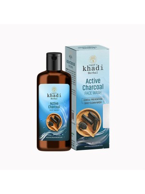 Vagad's Khadi Active Charcoal Face Wash - 210 ml