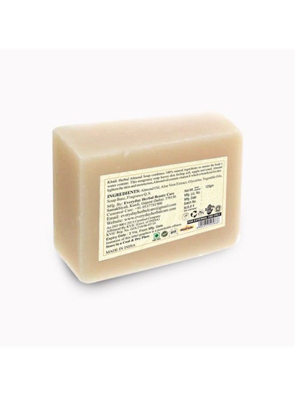 Vagad's Khadi Almond Soap 125 gm