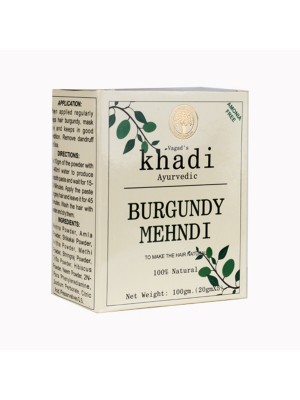 Vagad's Khadi Ayurvedic Hair Colour Burgundy 100 gm