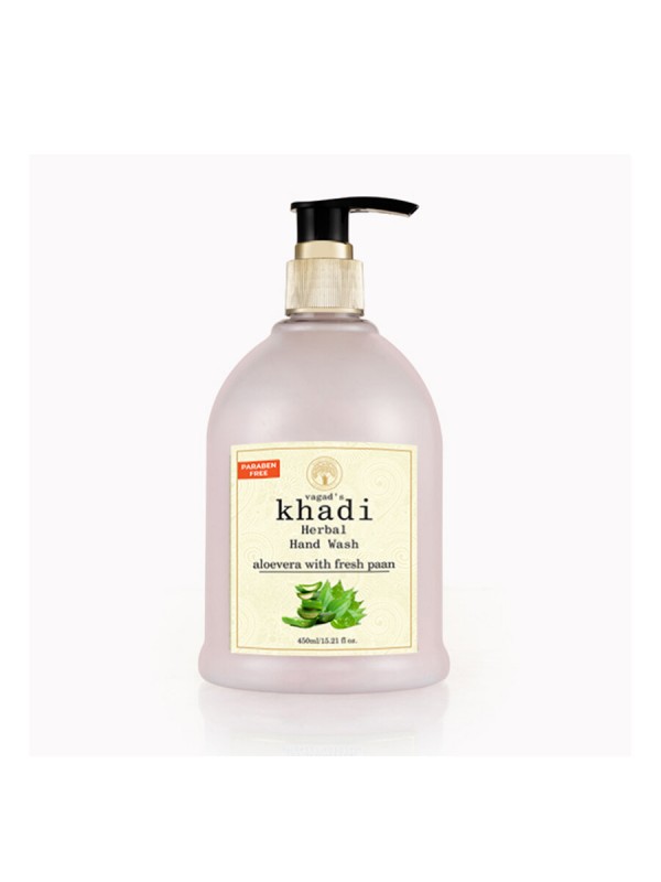 Vagad's Khadi Fresh Pan With Aloe Vera Hand Wash - 450 ml