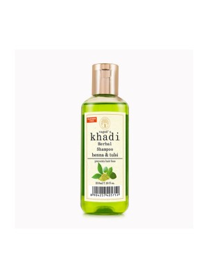 Vagad's Khadi Henna & Tulsi Shampoo 210 ml