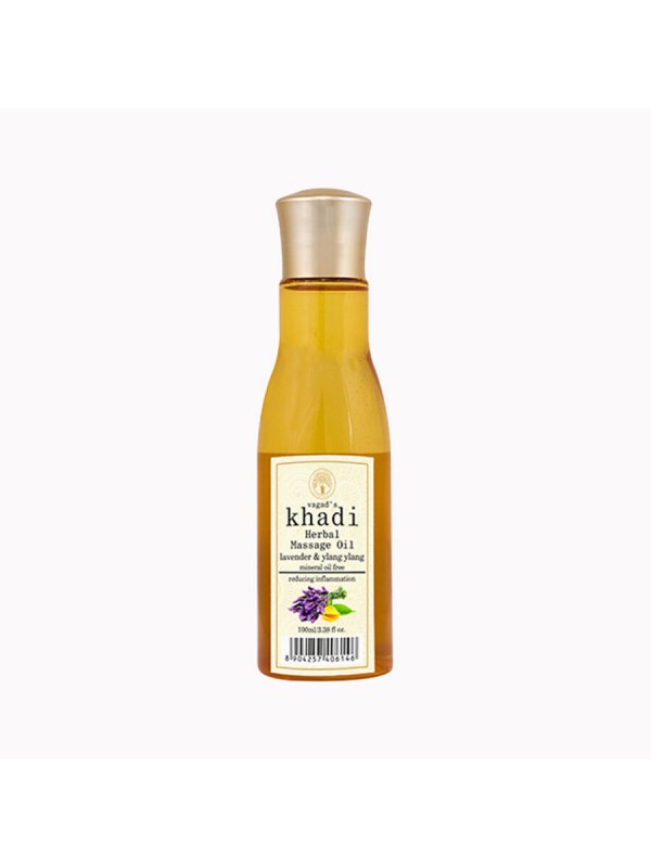 Vagad's Khadi Lavender & Ylang Ylang Llp Free Massage Oil 100 ml