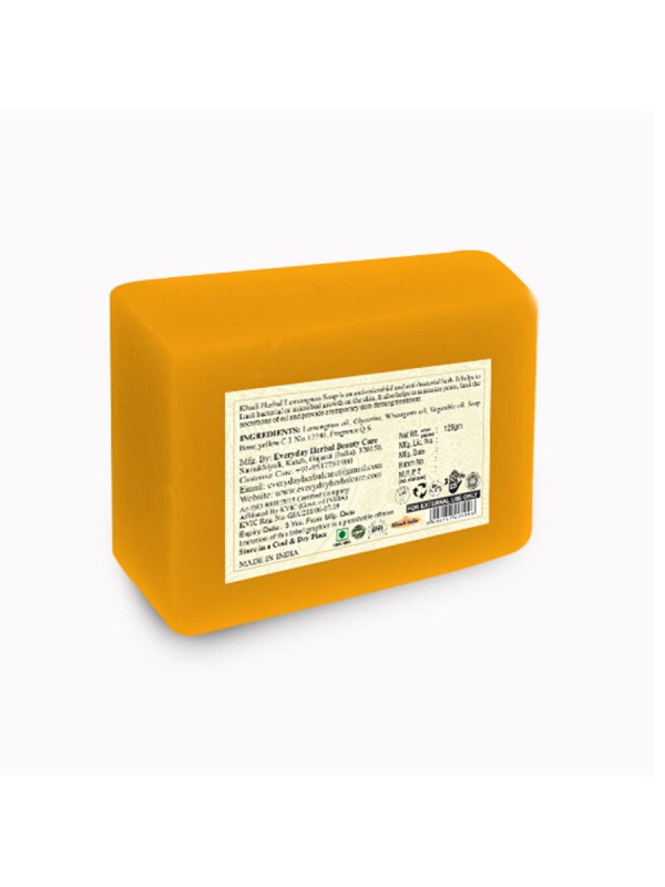Vagad's Khadi Lemongrass Soap 125 gm