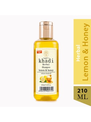 Vagad's Khadi Lemon & Honey Shampoo 210 ml