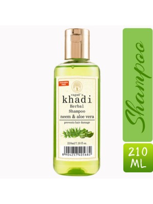 Vagad's Khadi Neem & Aloe Vera Shampoo 210 ml