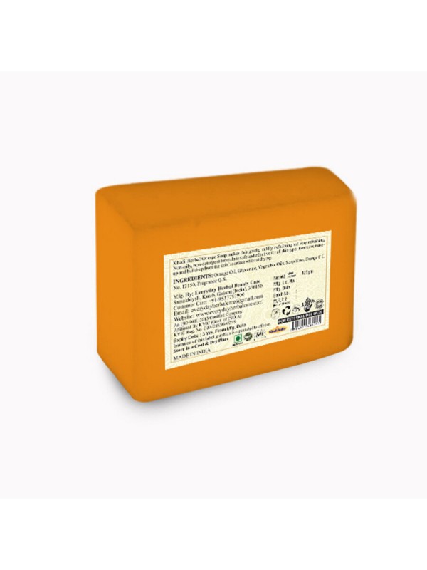 Vagad's Khadi Orange Soap 125 gm