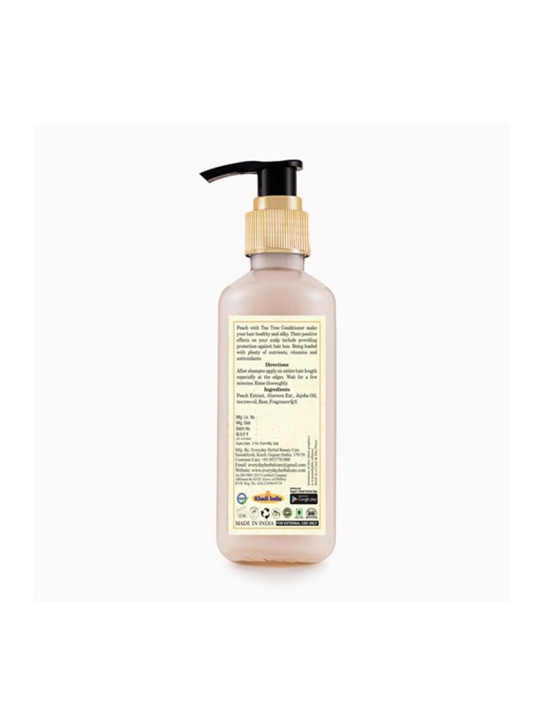 Vagad's Khadi Peach With Tea Tree SLS Free Conditioner - 200 ml