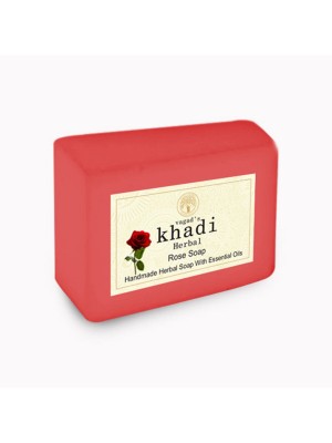 Vagad's Khadi Rose Soap 125 gm