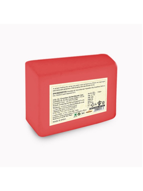 Vagad's Khadi Rose Soap 125 gm
