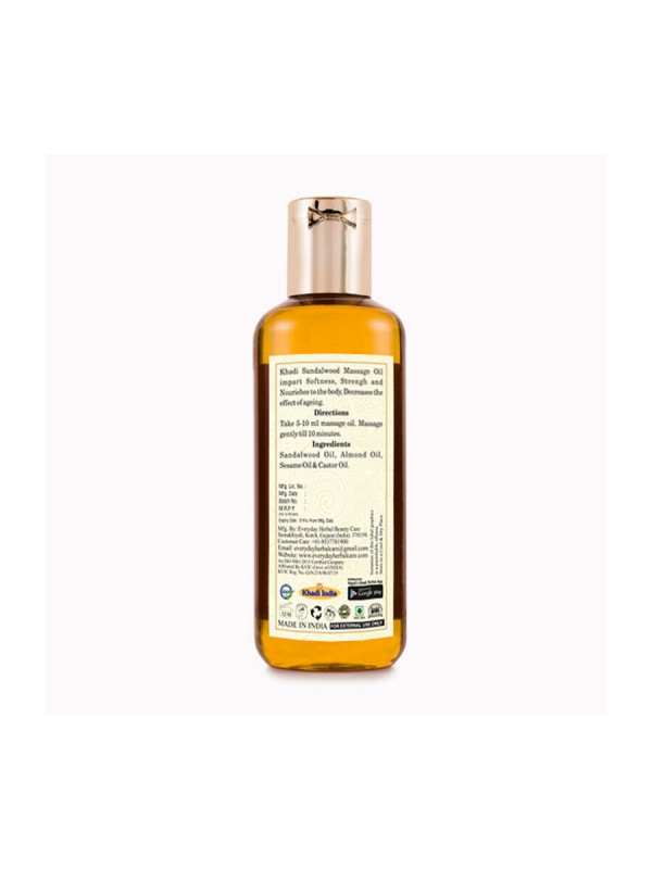 Vagad's Khadi Sesame Massage Oil 210 ml