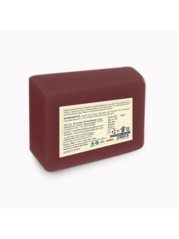 Vagad's Khadi Sandal & Honey Soap 125 gm