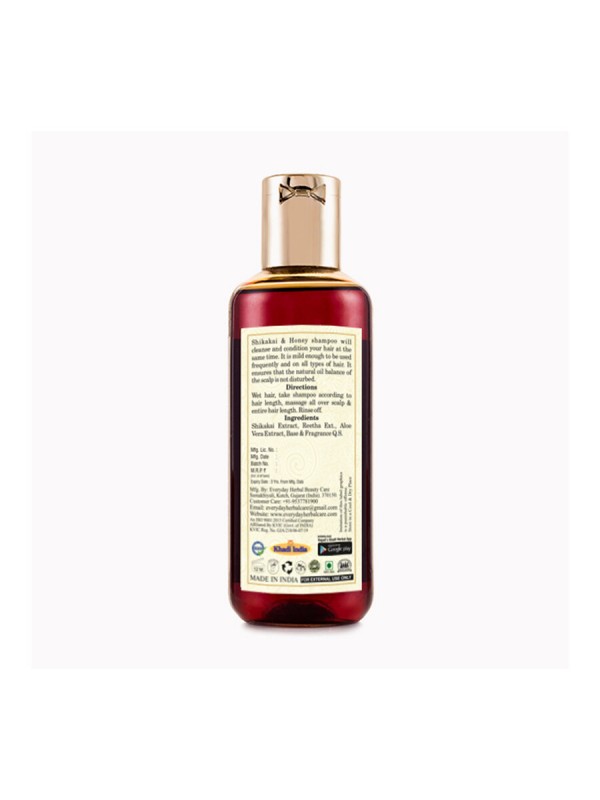 Vagad's Khadi Shikakai & Honey Shampoo 210 ml