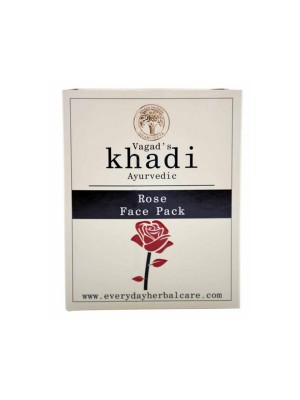 Vagad's Khadi Sandal - Rose Face Pack 100 gm