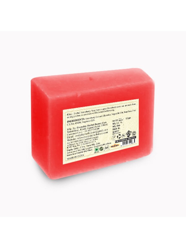 Vagad's Khadi Strawberry Soap 125 gm