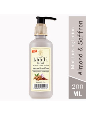 Vagad's Khadi Almond & Saffron Moisturizer 200 ml