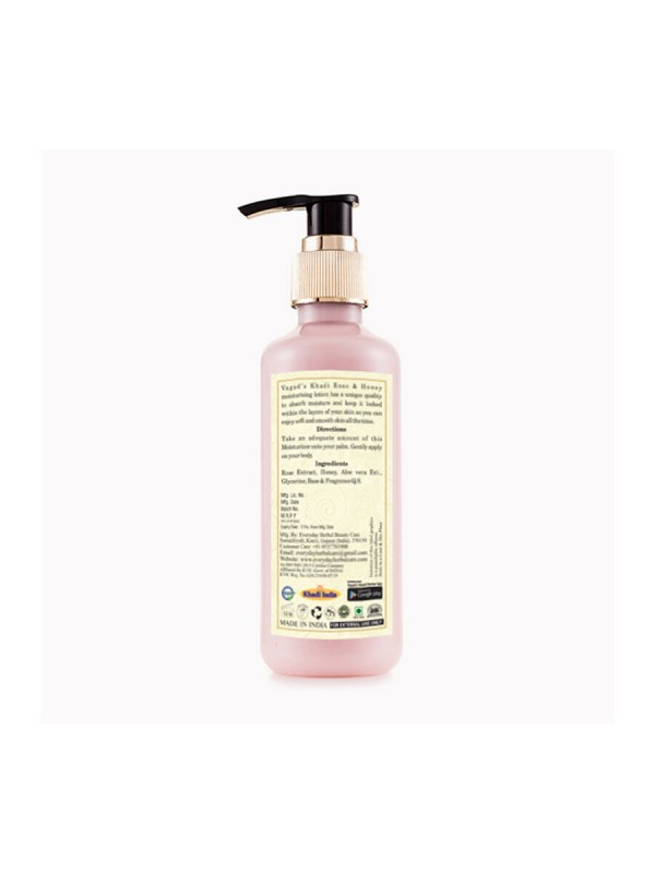 Vagad's Khadi Rose & Honey Moisturizer 200 ml