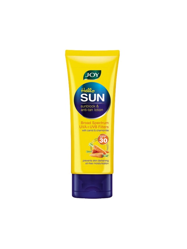 Joy Hello Sun Sunblock & Anti-Tan Lotion Spf 30 (60ml) 