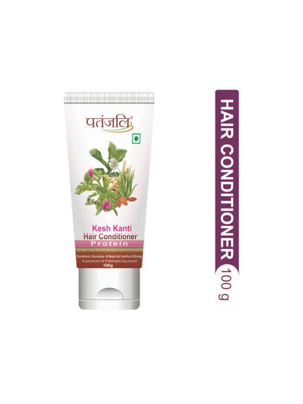 Patanjali Kesh Kanti Milk Protein Hair Cleanser 450 ml With Conditioner 100 gm