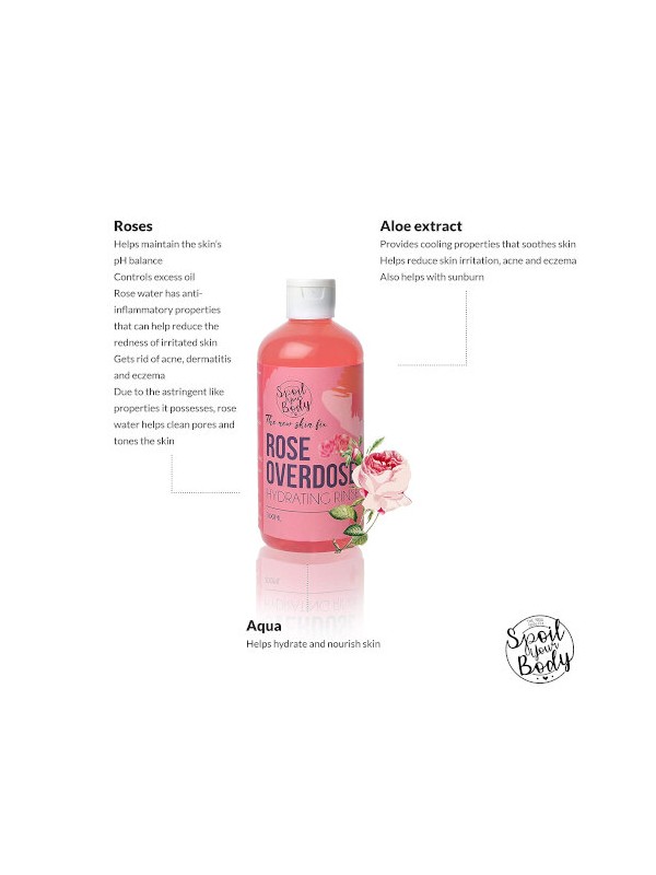 Spoil Your Body Rose Rinse 300ml