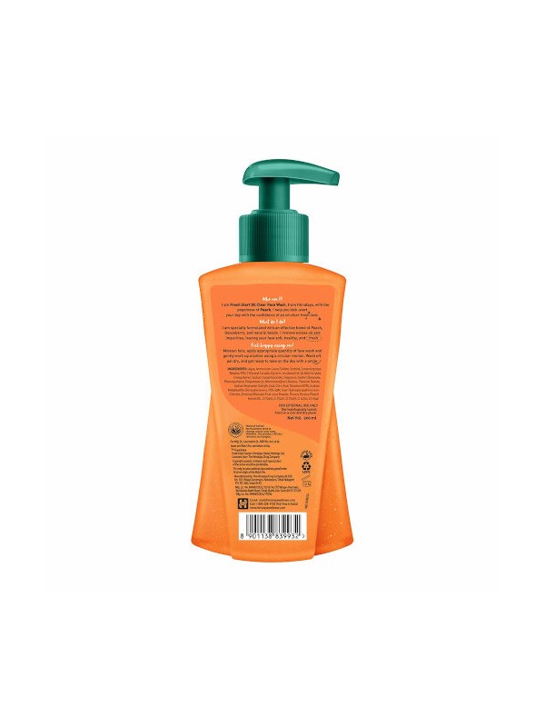 Himalaya Fresh Start Oil Clear Face Wash (Peach) 200 ml
