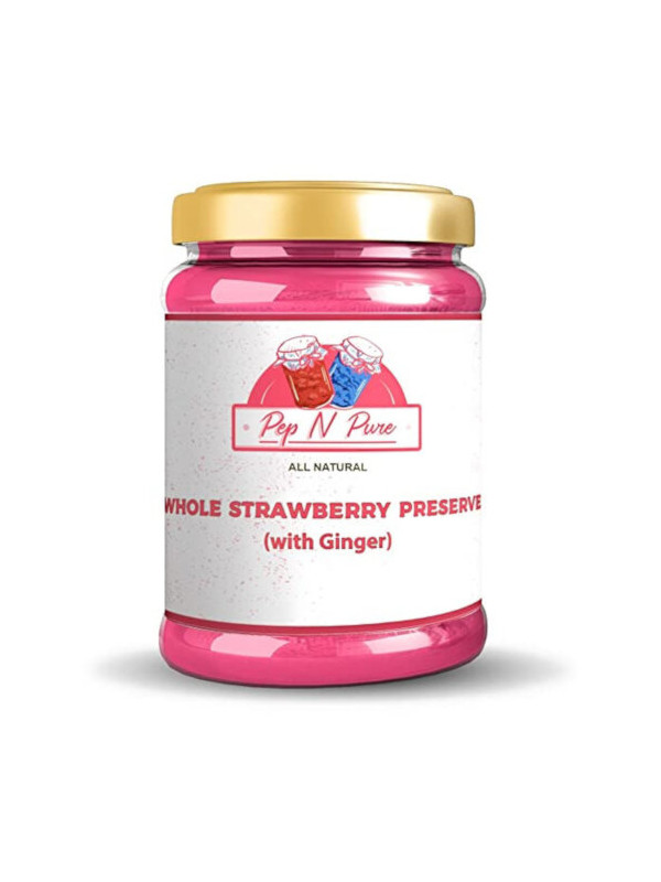 Pep N Pure Strawberry Preserve 210 gm
