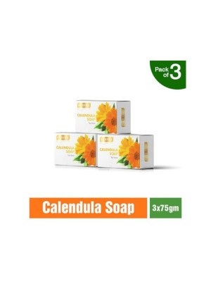 Richfeel Anti Acne Soap With Calendula Extracts 75 gm (Pack Of 3)