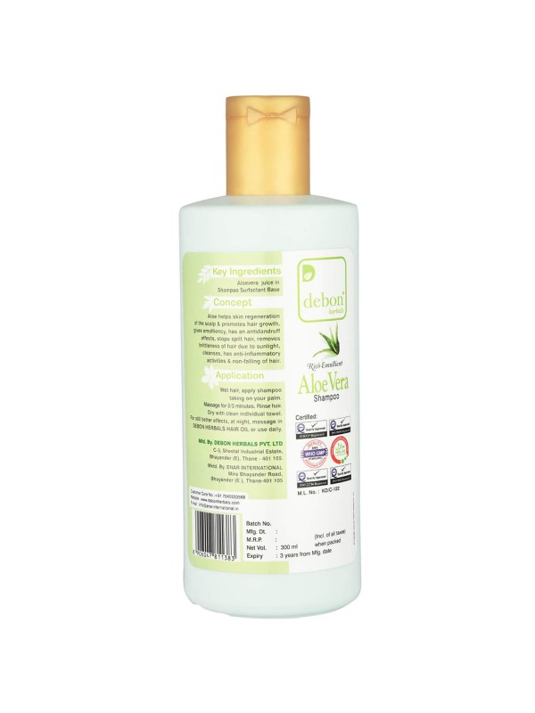 Debon Herbals Aloe Vera Shampoo 300ml