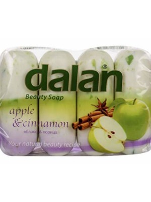 Dalan Beauty Soap - Apple & Cinnamom (90 gm X 4)