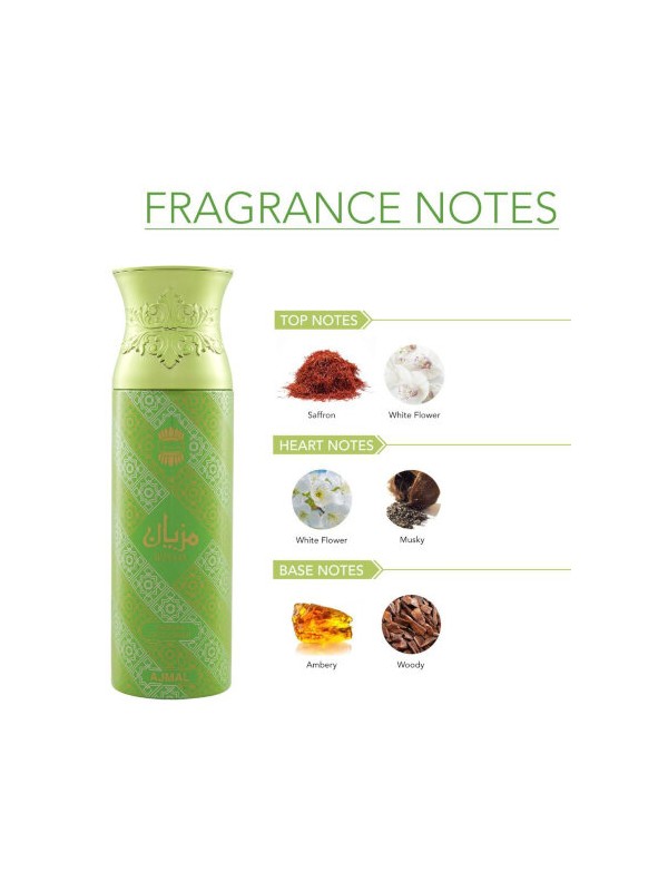 Ajmal Mizyaan Perfume Deodarant 200ml - Unisex