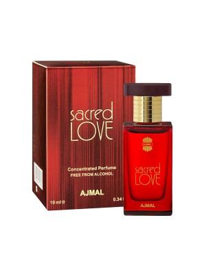 Ajmal Sacred Love Concentrated Floral Perfume Free From Alcohol 10ml for Women