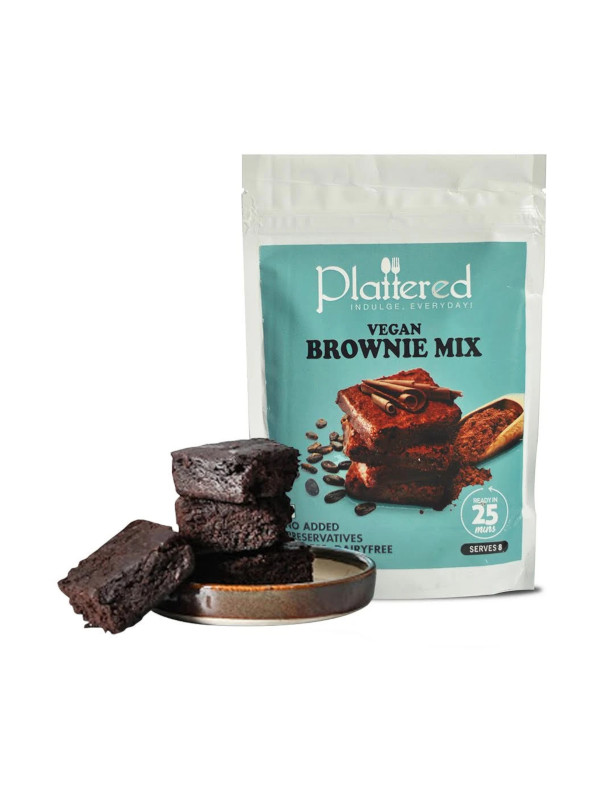 Plattered Whole Wheat Brownie Mix 240 gm