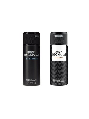 David Beckham Essence + Classic Deo Combo Set - Pack of 2 (For Men)