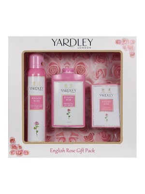 Yardley London English Rose Gift Pack - 3 Pieces