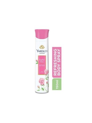 Yardley London English Rose Refreshing Deo Body Spray For Women - 150 ml