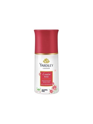 Yardley London Rose Anti Perspirant Deodorant Roll On For Women - 50 ml