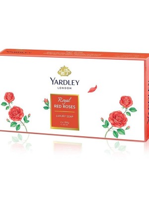 Yardley London Royal Red Roses Luxury Soap (3 X 100 gm) - 300 gm