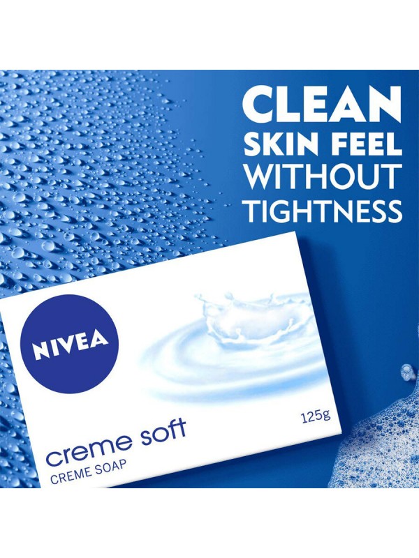 Nivea Soap Cream Soft For Hands And Body 75 gm (2 Pieces)