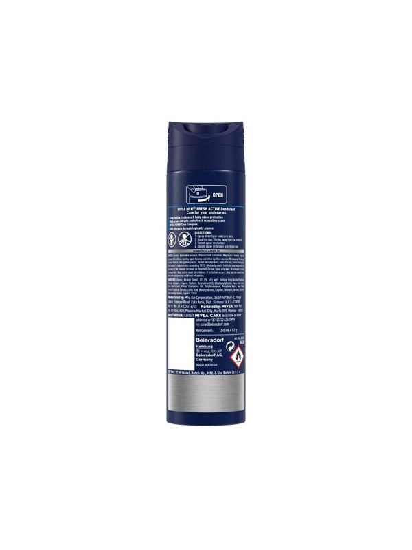 Nivea Men Deodorant Fresh Active Original 150 ml
