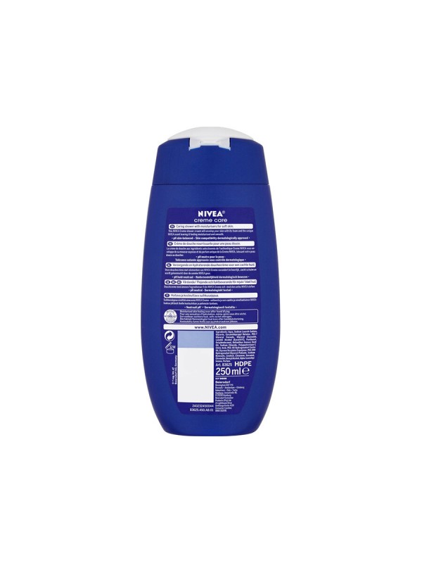 Nivea Shower Gel Cream Care Body Wash Women 250 ml
