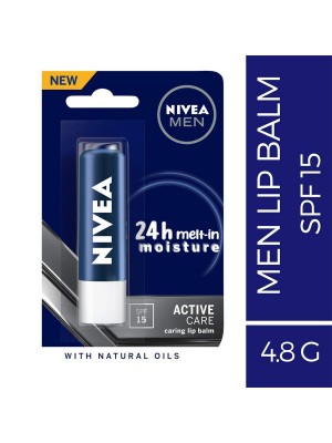Nivea Men Active Lip Care Spf 15