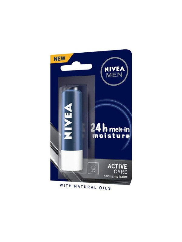 Nivea Men Active Lip Care Spf 15
