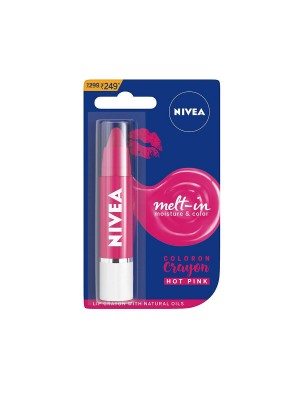 Nivea Lip Crayon Coloron Hot Pink Lip Balm