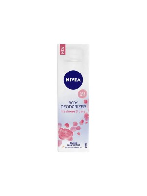 Nivea Deodorizer Fresh Rose & Care Deodorant Gas Free Women 120 ml