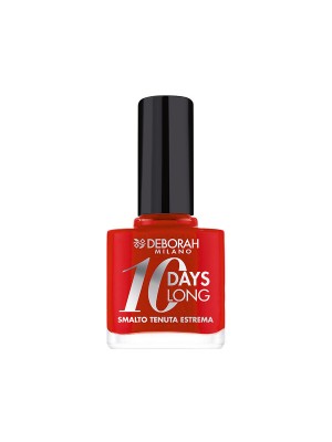 Deborah Milano 10 Days Long - 39 Geranium Red Nail Polish