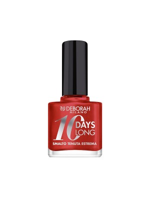 Deborah Milano 10 Days Long - 854 Pearly Red Nail Polish