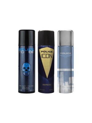 Police To Be Men + Icon + Light Blue Deodorant Spray - For Men 600 ml