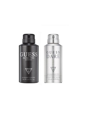 Guess Seductive Homme + Dare Homme Deo Combo Set - Pack of 2 For Men