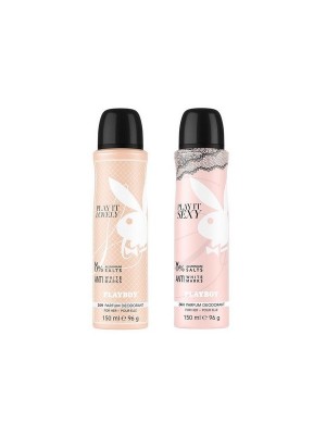 Playboy Lovely + Sexy Deo New Combo Set - Pack of 2 For Women