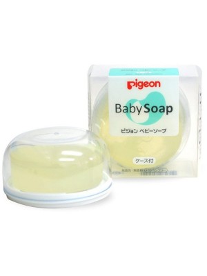 Pigeon Baby Transparent Soap With Case