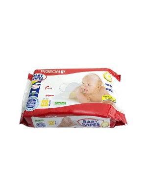 Pigeon Baby Wipes Chamomile (80 Sheets)